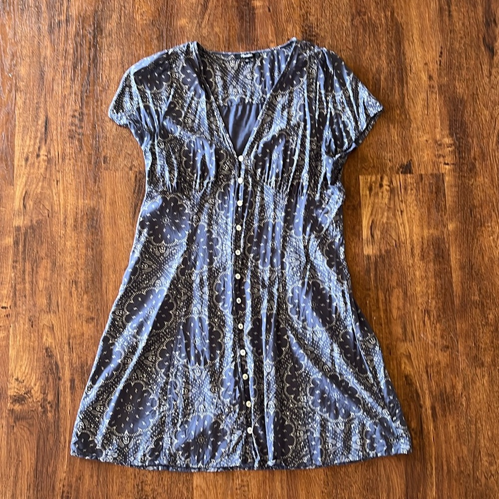 MADEWELL//button front dress